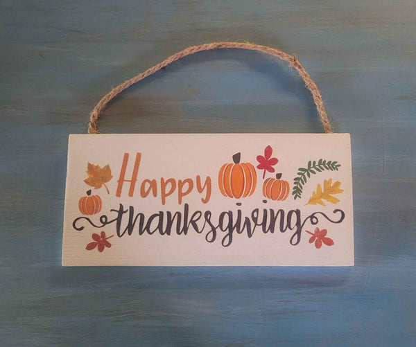 Wall Sign (Happy Thanksgiving Holiday)