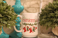 Merry Christmas Stocking Coffee Mug